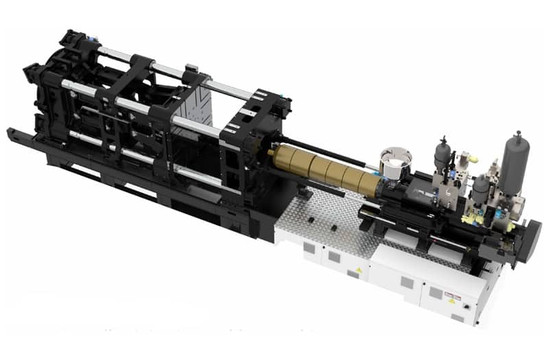 Semi-Solid Magnesium Injection Moulding Machine clamping unit